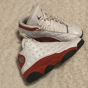 Jordan Retro 13 in White, Red & Black